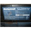 Image 4 : MASTERCRAFT 12" THICKNESS PLANER