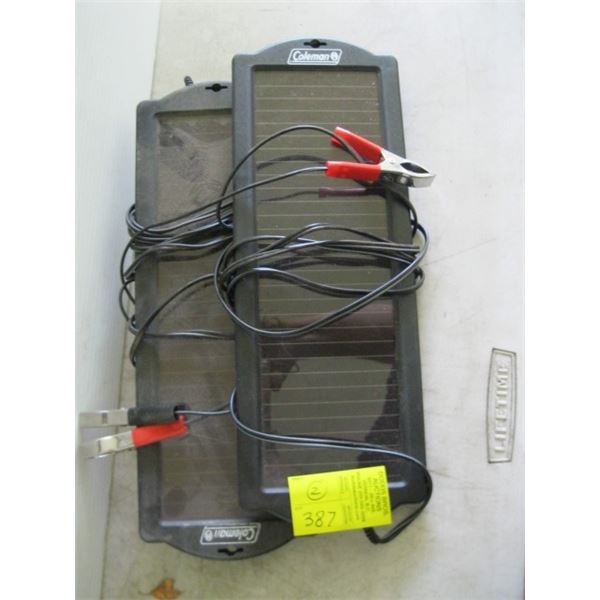 COLEMAN SOLAR BATTERY MAINTAINERS