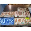Image 1 : LOT OF BC LICENCE PLATES - 72, PAIR OF 74S, 71