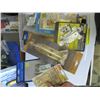 Image 2 : PLASTIC BIN OF ASSORTED HINGES, PAD BOLTS, ETC.