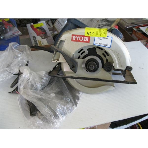 NEW RYOBI CIRCULAR SAW W/INSTRUCTIONS & BLADE