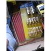 Image 3 : BOX OF MISC. - NEW ITEMS - AIR FITTINGS, MASKS, DRILL PUMP, ETC.