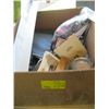Image 1 : BOX OF MISC. - TAPE MEASURES, FANS, MINI BRAKE, ETC.