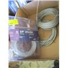 Image 1 : BOX W/NEW AIRCRAFT CABLE, ETC.