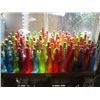 Image 1 : LARGE LOT OF COLORFUL BOTTLES