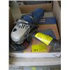 Image 1 : 4 1/2" ANGLE GRINDER & A NEW POWER FIST 3/8" DRILL