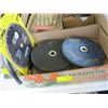 Image 1 : BOX OF 9" METAL CUTTING WHEELS & A DIAMOND BLADE