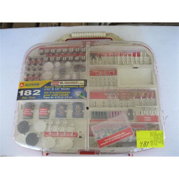 ALLTRADE ROTARY TOOL ACCESSORY KIT