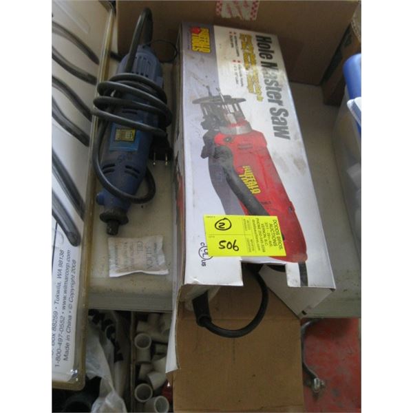 POOLMASTER SAW & A POWER FIST ROTARY TOOL