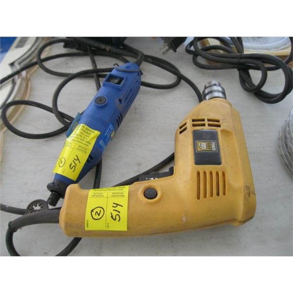 POWER FIST ROTARY TOOL & ELECTRIC DRILL