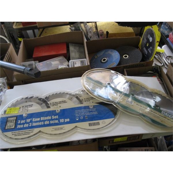 2 - 3-PACKS OF 10" SAW BLADES