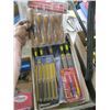 Image 2 : MISC. WOOD CARVING SET, NAIL PUNCHES, CHISELS, ETC.