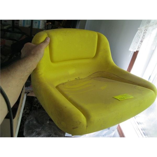 YELLOW TRACTOR SEAT