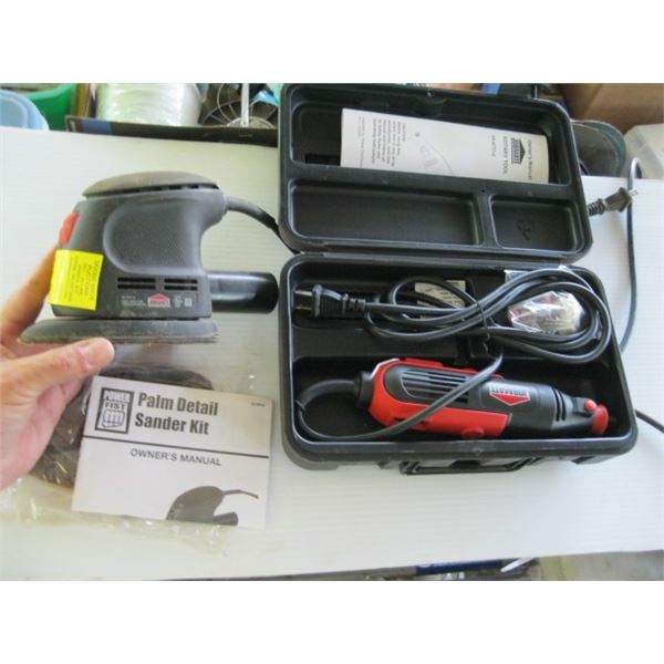 JOBMATE PALM SANDER & A JOB MATE ROTARY TOOL