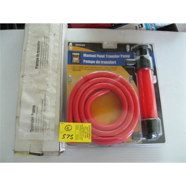 2 FLUID TRANSFER PUMPS