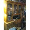Image 1 : SOLID WOOD OAK CHINA CABINET