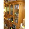 Image 2 : SOLID WOOD OAK CHINA CABINET