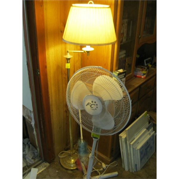 FAN & FLOOR LAMP