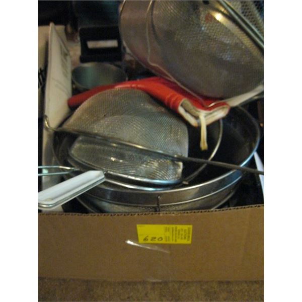 MISC. SIEVES, GRATERS, ETC.