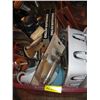 Image 1 : BIN OF MISC. SALT & PEPPER SHAKERS, WASHRACKS, ETC.