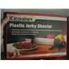 Image 2 : KITCHENER MEAT GRINDER W/PLASTIC JERKEY SHOOTER & FOOD STRAINER ATTACHMENT