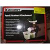 Image 3 : KITCHENER MEAT GRINDER W/PLASTIC JERKEY SHOOTER & FOOD STRAINER ATTACHMENT