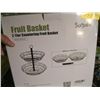 Image 3 : 2 TIER FRUIT BASKET & MANUAL JUICER