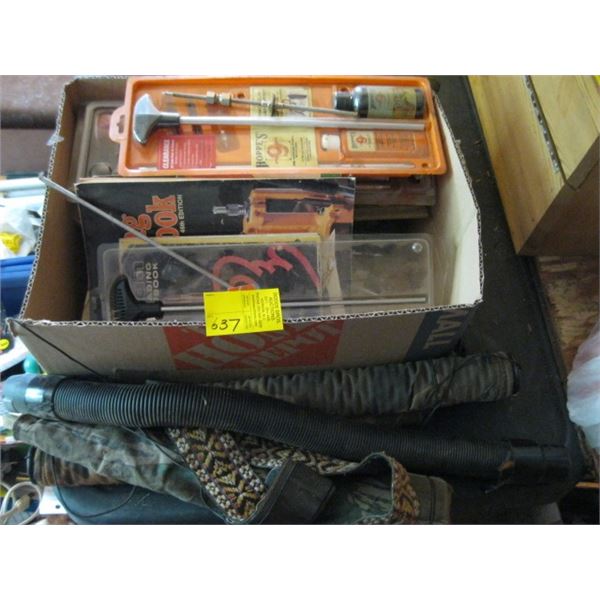 MISC. GUN CLEANING KITS, ANIMAL CALLS, ETC.