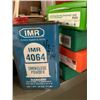 Image 3 : LG. LOT OF ASST. GUN POWDER (IND. PICS SHOW APPROX. AMOUNT IN CAN)