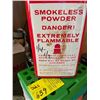 Image 5 : LG. LOT OF ASST. GUN POWDER (IND. PICS SHOW APPROX. AMOUNT IN CAN)
