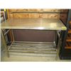 Image 1 : STAINLESS STEEL TABLE - 47" (L)l x 23 1/2" (W) x 31 1/2" (H)