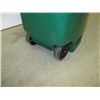 Image 3 : SMALL GREEN ROLLING GARBAGE CAN