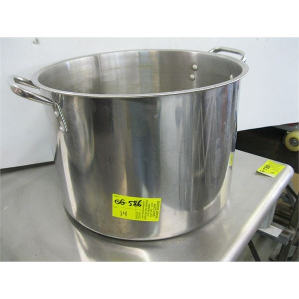 STAINLESS COOK POT (NO LID)