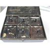 Image 3 : LARGE METAL MONEY BOX & A SMALL PIGGY BANK TIN BOX