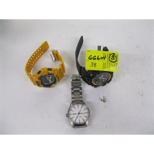 3 - WRIST WATCHES