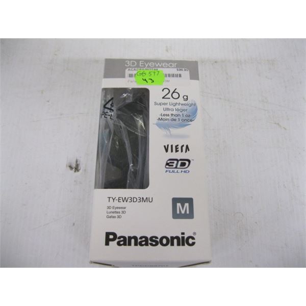 26G PAIR OF PANASONIC 3D EYEWEAR