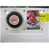 Image 1 : ENCASED AND SIGNED GORDIE HOWE HOCKEY CARD W/PUCK