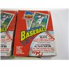 Image 2 : 4 BOXES OF 1991 UNOPENED BASEBALL CARDS