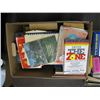 Image 4 : BOX OF ASSORTED PUZZLE BOOKS, GAMES, ETC. &2 BOXES OF BOOKS