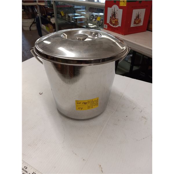 SS ICE BUCKET W/LID