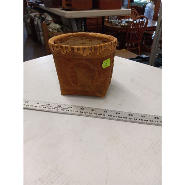 BIRCH BARK BASKET - WOVE & NOON DESIGN