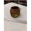 Image 1 : SWEETGRASS & BIRCH BARK NATIVE BASKET