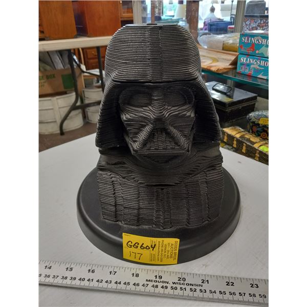 BLACK DARTH VADER BUST