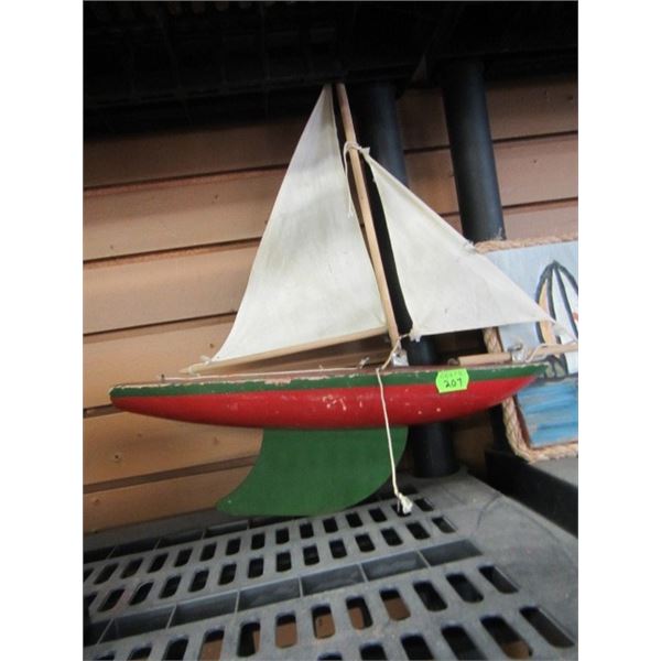 ANTIQUE SAIL BOAT