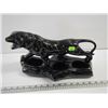 Image 1 : CERAMIC BLACK TIGER FIGURINE