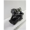 Image 2 : CERAMIC BLACK TIGER FIGURINE