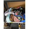 Image 2 : LOT OF TIES, TWO PAIRS OF SHOES AND BAG OF BLACK SOCKS