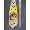 Image 2 : WOODEN HAND PAINTED PADDLE (SUN MAN AND SKY WATCHERS)