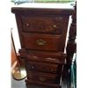 Image 8 : DRESSER WITH FREE STANDING MIRROR AND TWO END TABLES