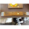 Image 2 : RETRO CHEESE BOARD WITH KNIFE AND ANTIQUE CRIB BOARD